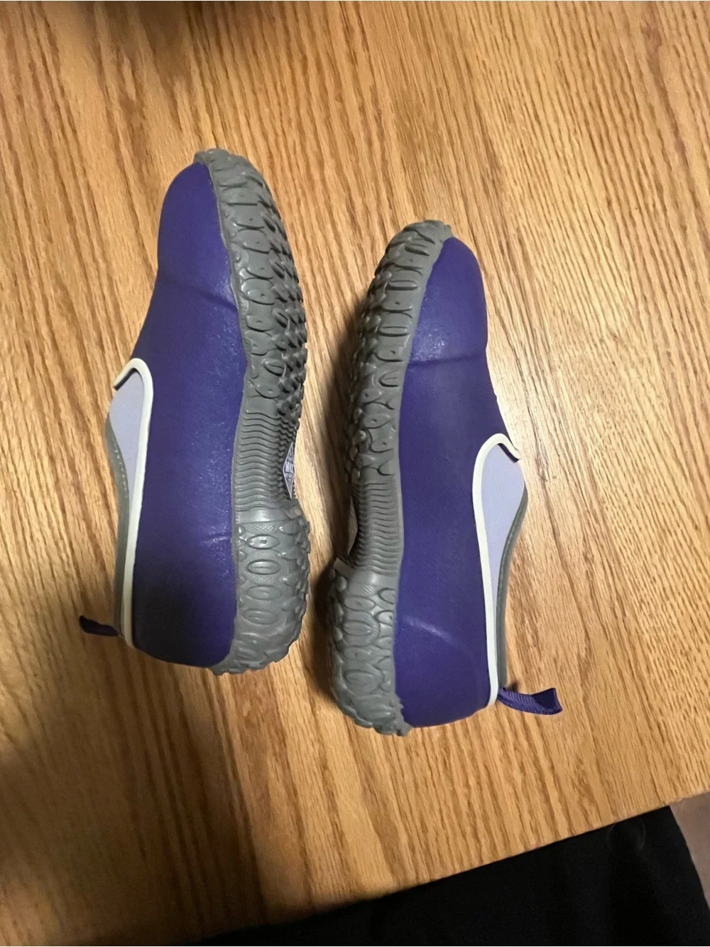 Muckster II Kids Size 2 Purple Rubber Ankle Rain and Snow Muck Boots